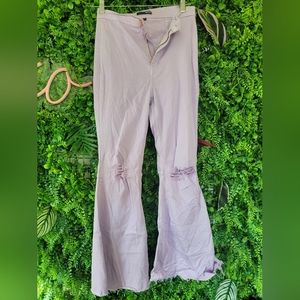 Mystery Solved Extreme Bell Bottoms Lavender